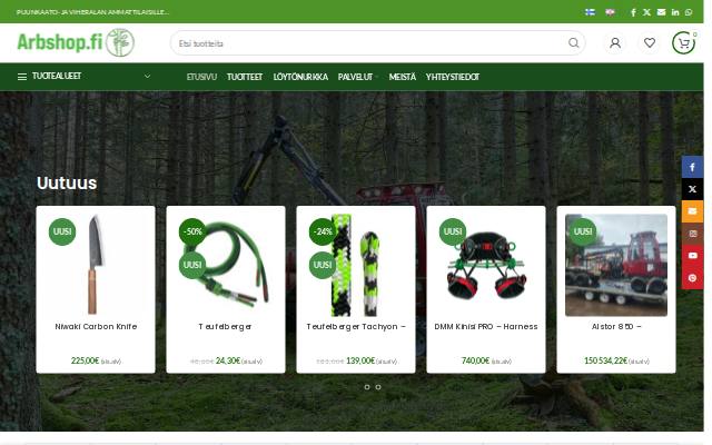 Homepage of alstor-finland.fi