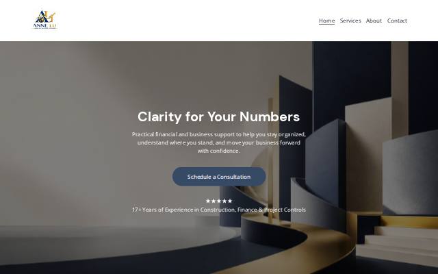 Homepage of annelufinancial.com