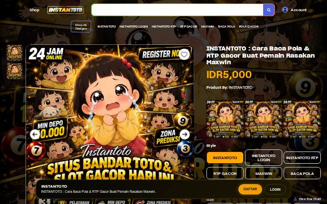 Homepage of arkivinstant.com