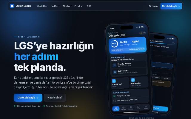Homepage of axion-learn.com