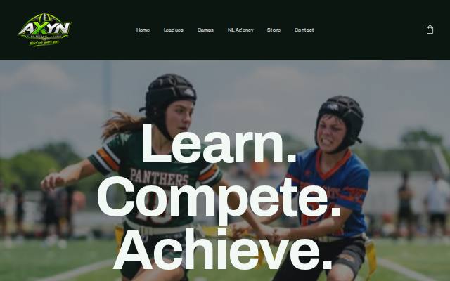Homepage of axynfootball.com
