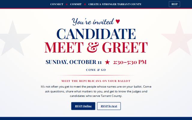 Homepage of backyardballots.com