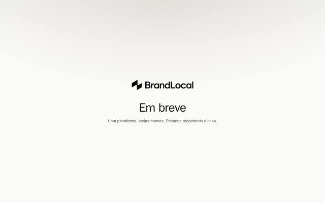 Homepage of brandlocal.ai