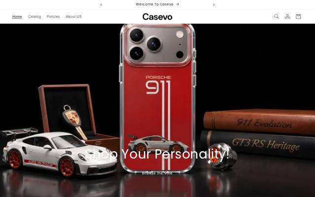 Homepage of casevo.in