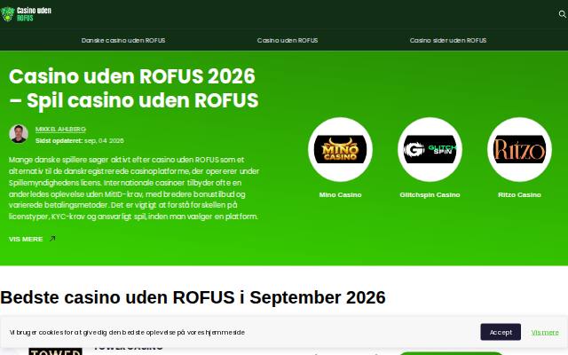 Homepage of casinoudenrofus.world