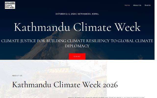 Homepage of climateweekktm.org