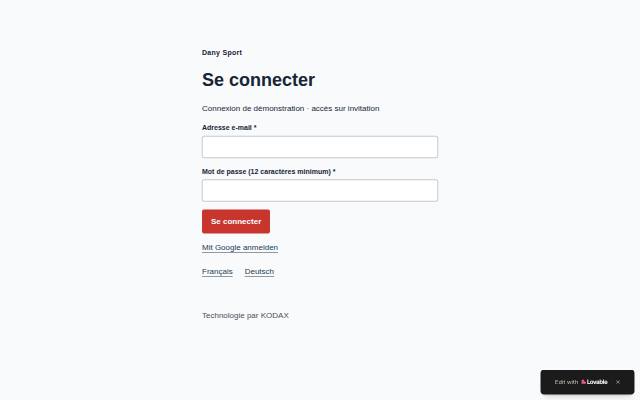 Homepage of danysport.pro