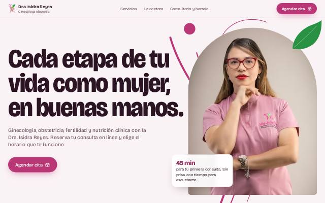 Homepage of draisidrareyes.com