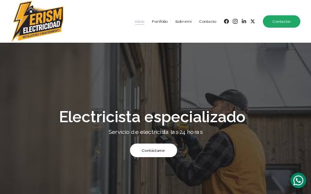 Homepage of erismsolutions.com