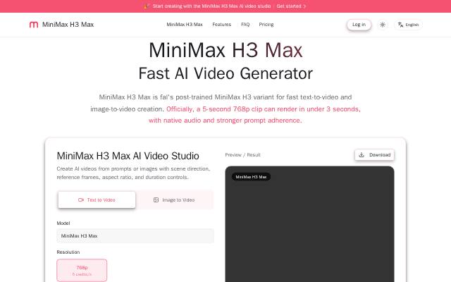 Homepage of h3-max.org