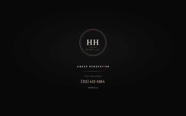 Homepage of hhfleetco.com