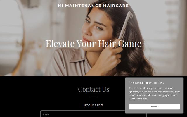 Homepage of himaintenancehair.com