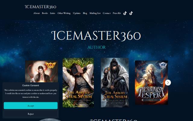 Homepage of icemaster360.com