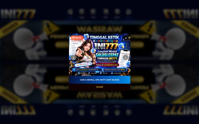 Homepage of ini777kh.lat