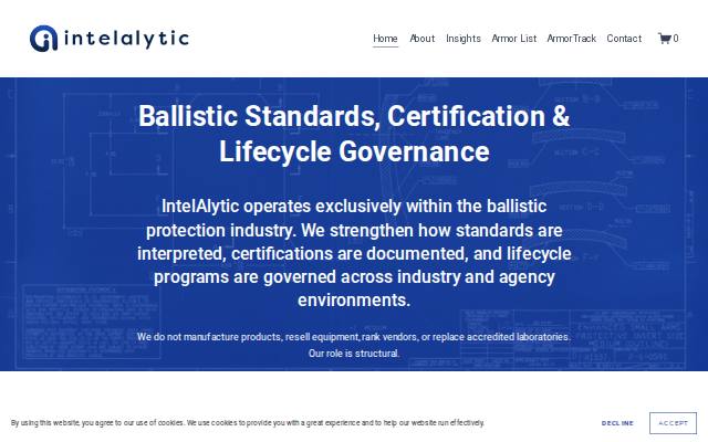 Homepage of intelalytic-research.com