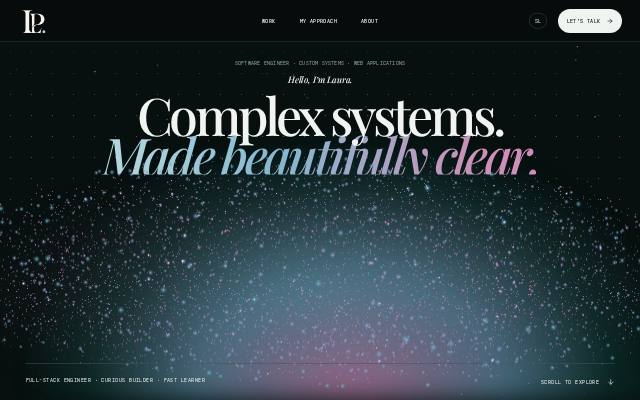 Homepage of laurapotocnik.si