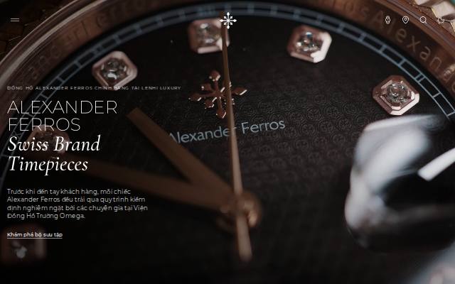 Homepage of lenhiluxury.com