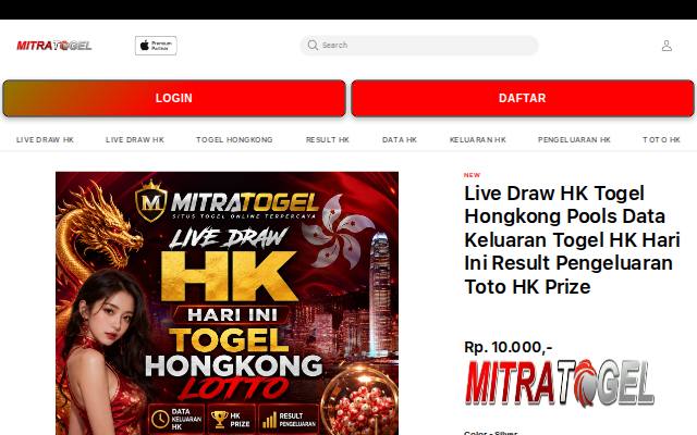 Homepage of livehkmalamini.com