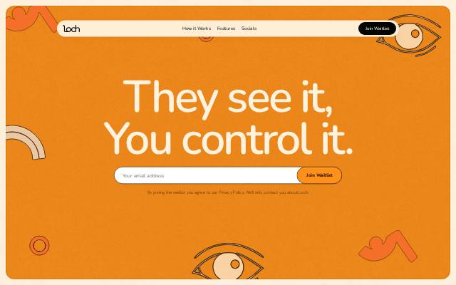 Homepage of lochcreatives.com