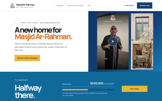 Homepage of midtownmasjid.org