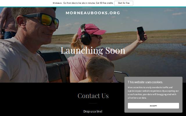 Homepage of morneaubooks.org