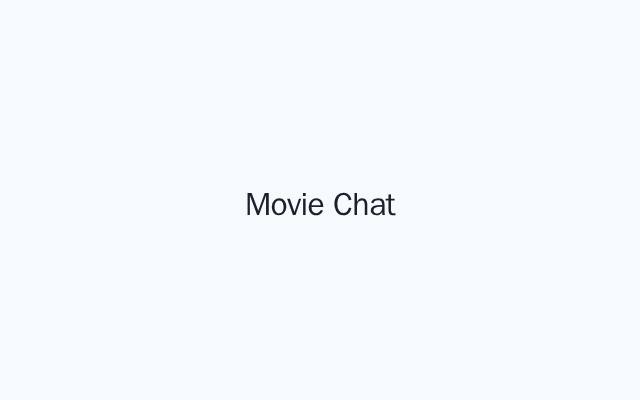 Homepage of moviechat.app