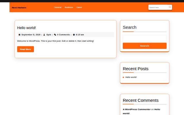 Homepage of nextharborx.com
