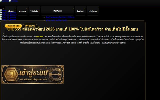 Homepage of oicc555.com