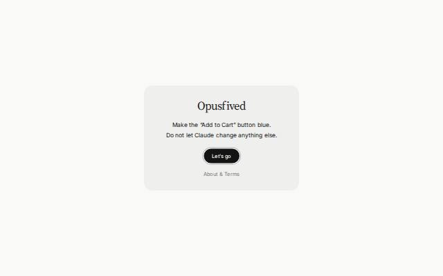 Homepage of opusfived.dev