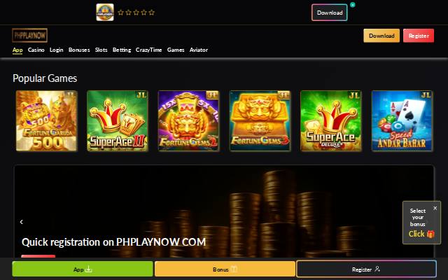 Homepage of phplaynow.cam