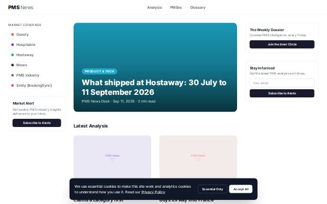 Homepage of pms-news.com