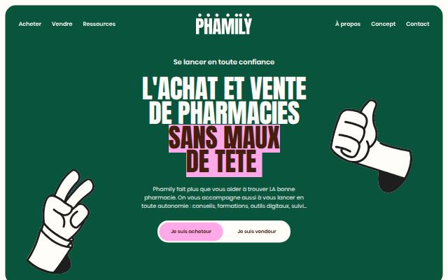 Homepage of presentx.art