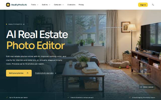 Homepage of realtyphoto.net