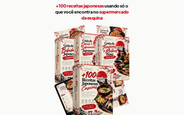 Homepage of receitasjapa.online