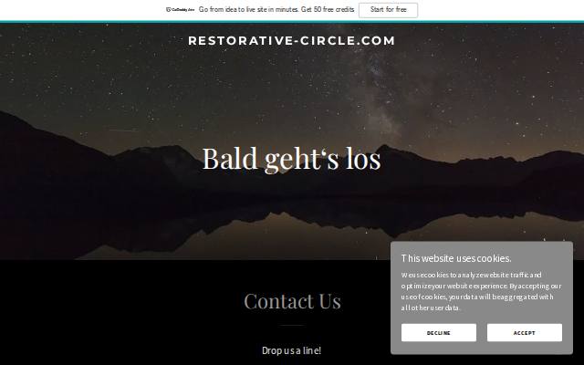 Homepage of restorative-circle.com