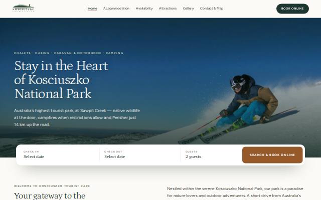 Homepage of ridge24.tech
