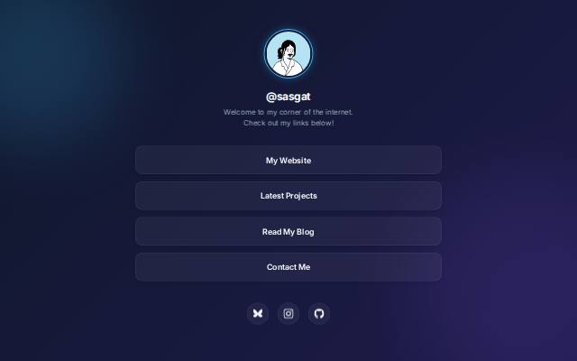 Homepage of sasgat.com