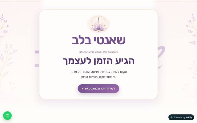 Homepage of shantibalev.com