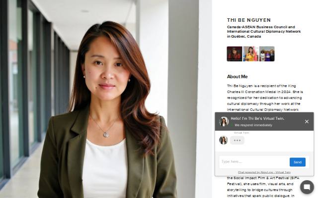 Homepage of thibenguyen.com