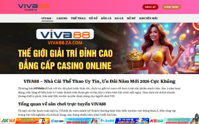Homepage of va66.live