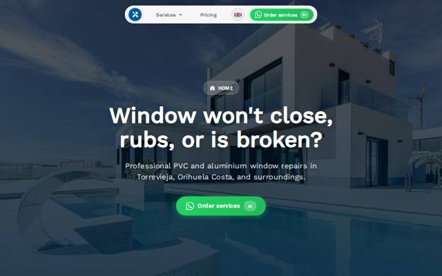 Homepage of ventana.services