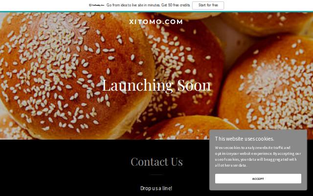 Homepage of xitomo.com