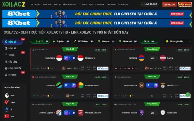 Homepage of xoilaczbj.tv